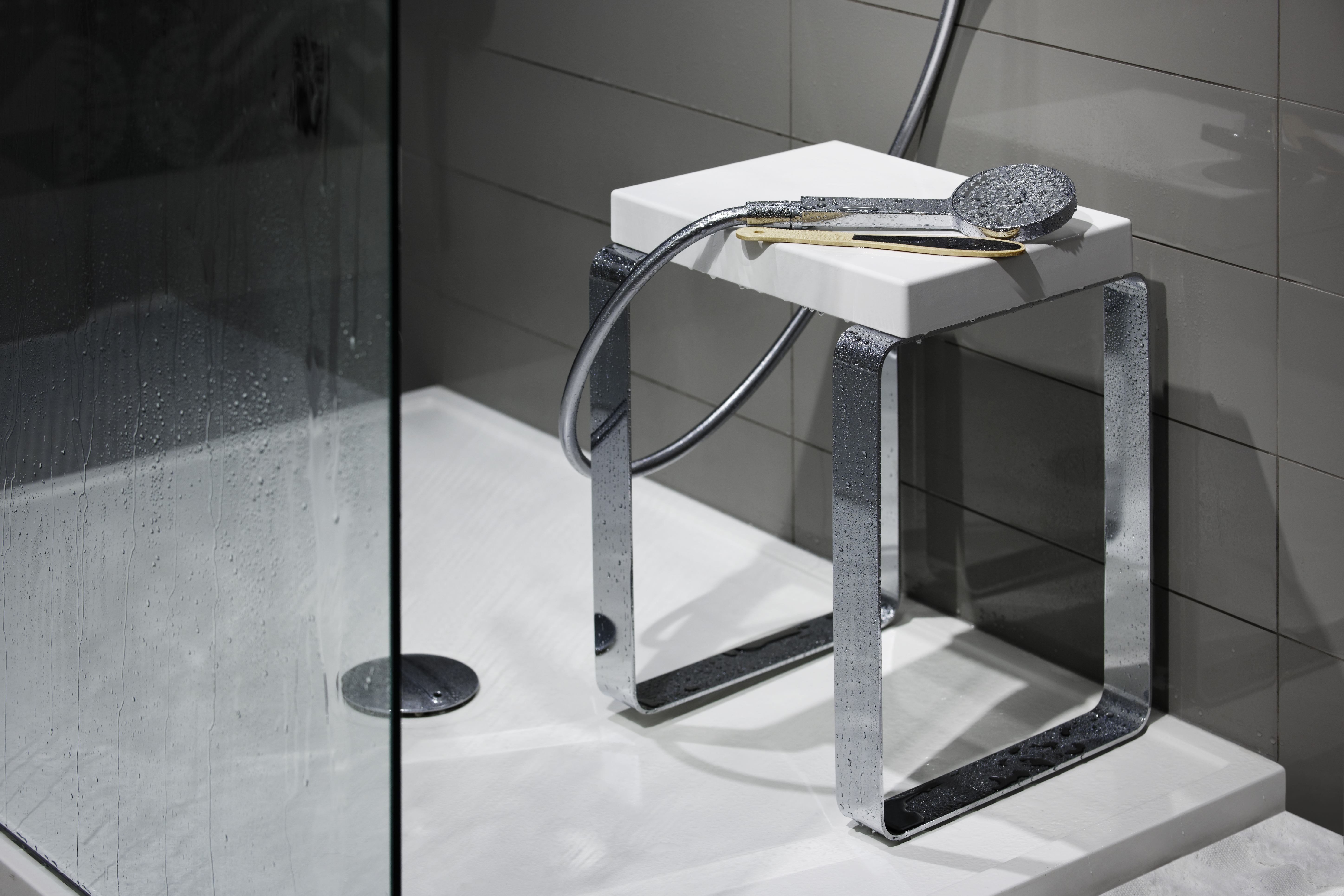 Cube Bench 1 shower Bench bathroom accessories