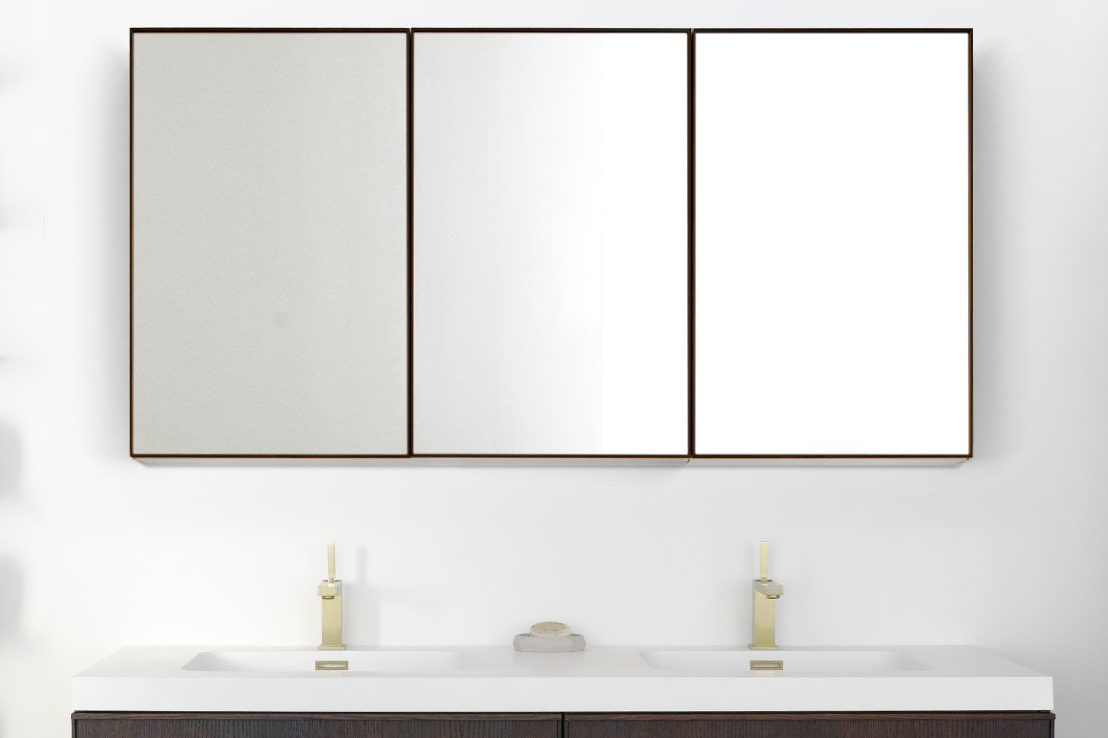 Mirrored Cabinet 1 Bathroom Mirror Cabinets