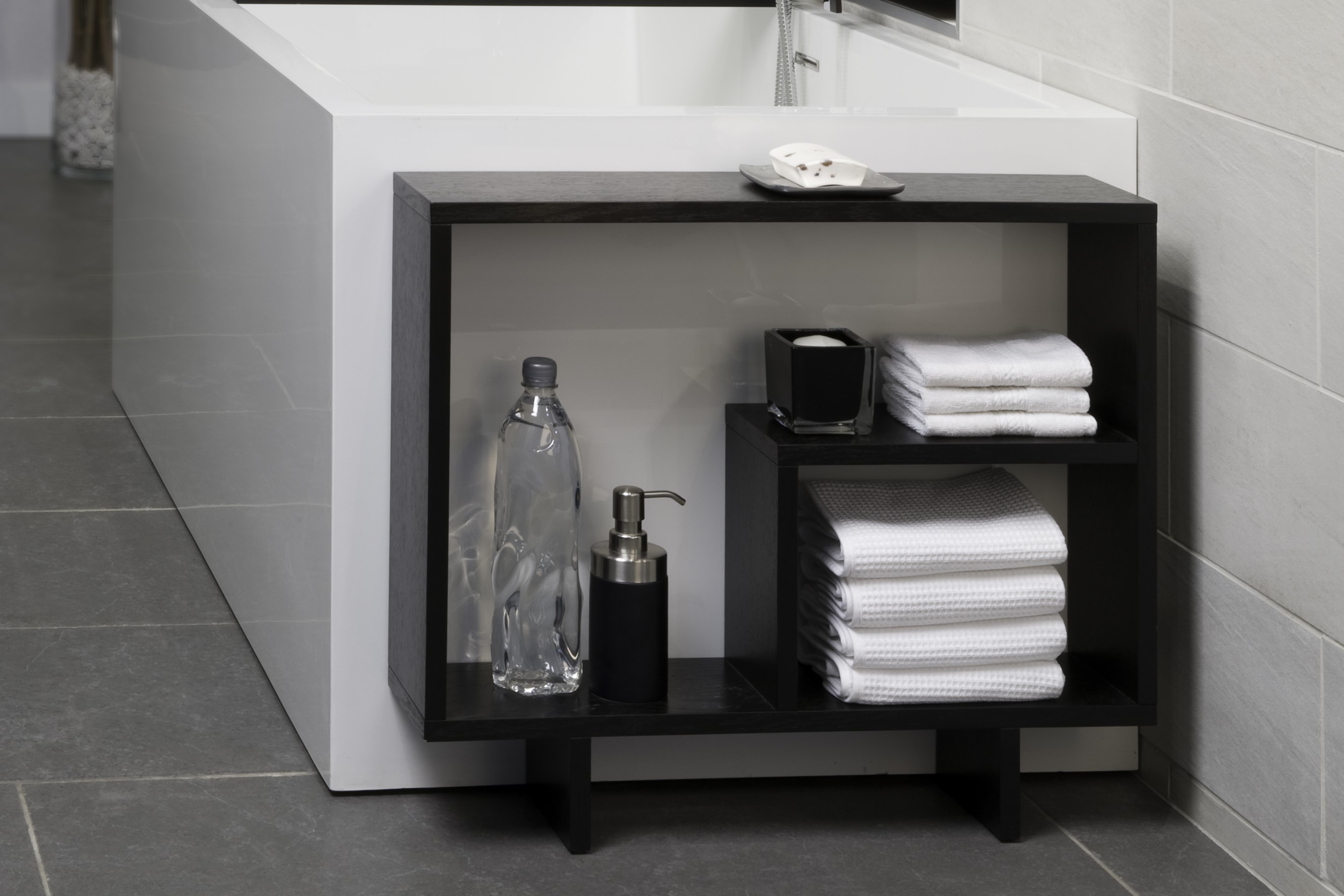 niche-freestanding-1 Freestanding towel holder bath accessories