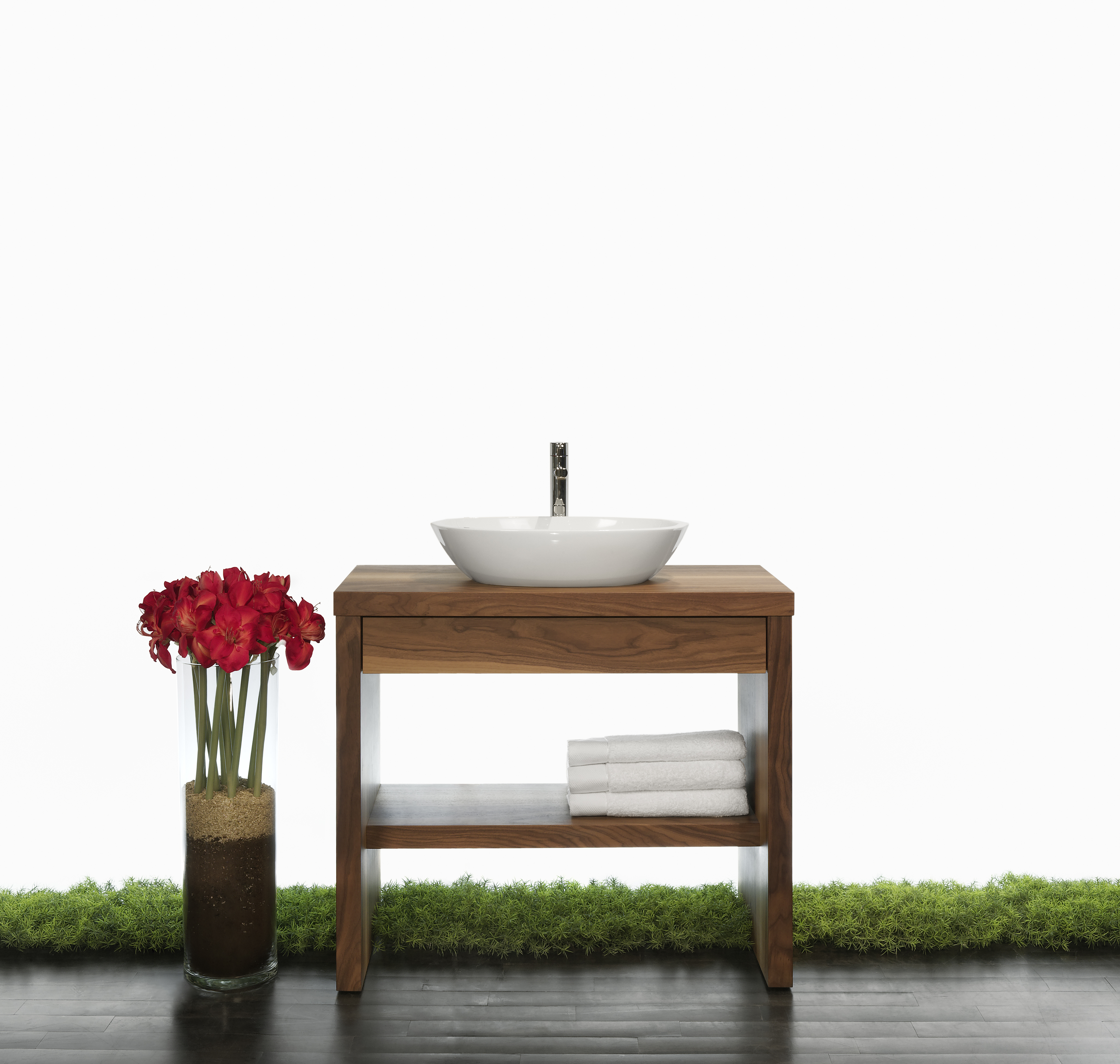 vbe821a-2 Vessel Sink, white finish, eco friendly.