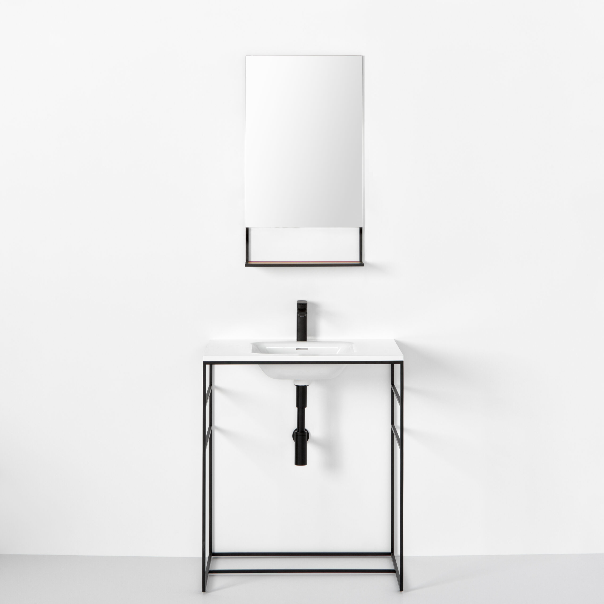 OTL-138_1 Single sink console final design steel frame
