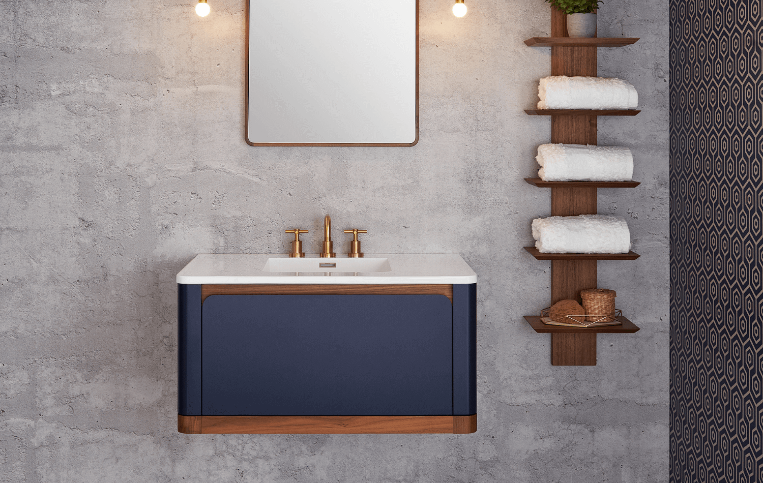 wall mount Vanity