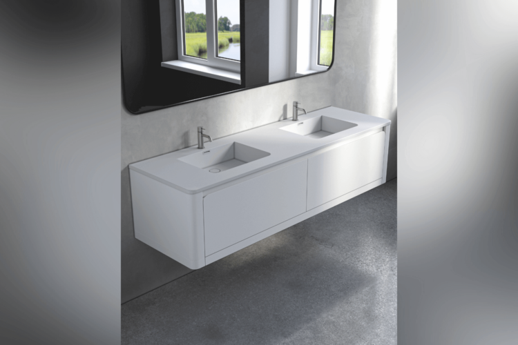 Lavatory Double sink