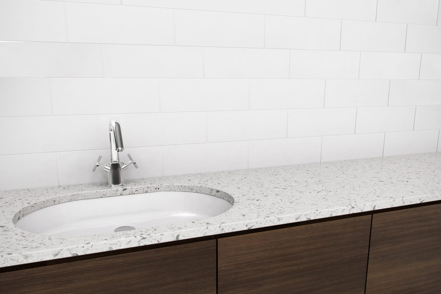 eco friendly undermounted sink oval shap